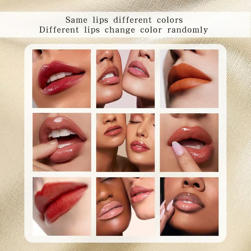 ?Flash Sale⚡ 50K+ SOLD! Almost Gone-?? Experience Luxurious Lips - ✨Transferproof Color-Changing Lipstick?CrystalClear Color Alchemy ? Auto-Tints on Contact!