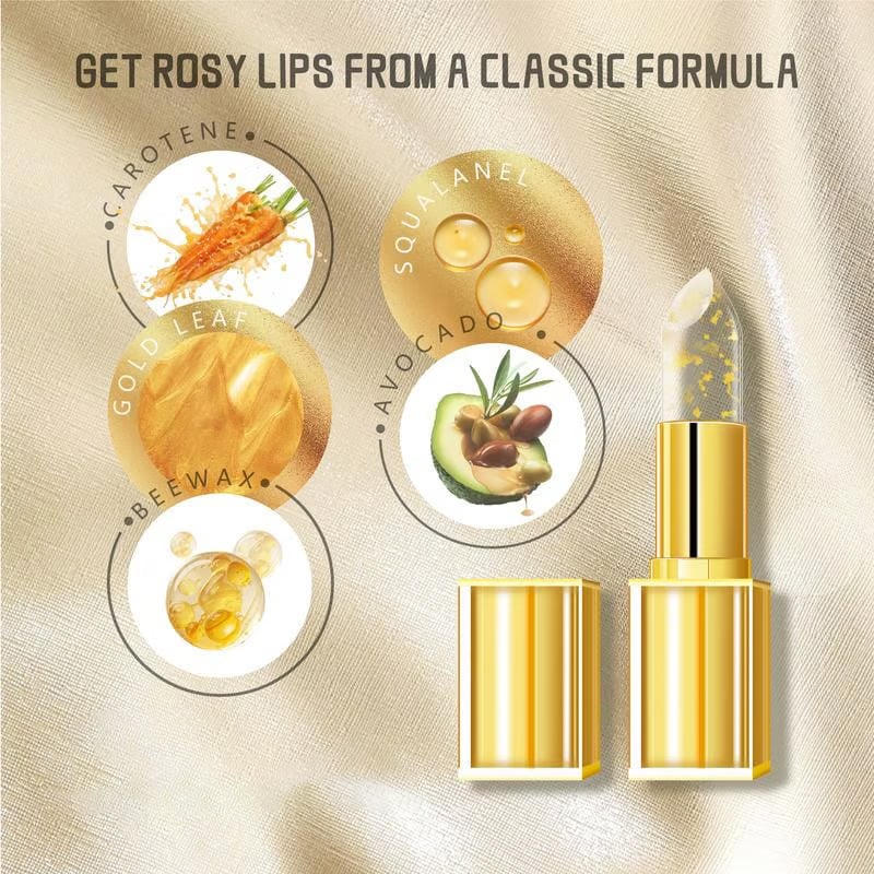 ?Flash Sale⚡ 50K+ SOLD! Almost Gone-?? Experience Luxurious Lips - ✨Transferproof Color-Changing Lipstick?CrystalClear Color Alchemy ? Auto-Tints on Contact!