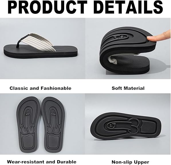 Fun Beach Flip Flops